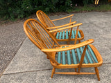 1970s vintage Pair of Ercol Windsor Armchairs