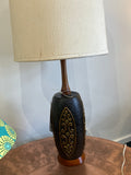 Lamp Teak and Ceramic