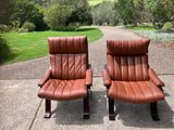 Module Leather Chairs 70s