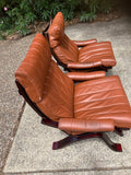 Module Leather Chairs 70s