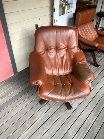 70s "Module ' Leather Chair