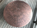 Circular Copper Coffee Table - Marlborough Antiques