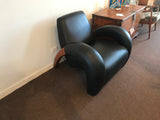 Leather Designer Chair - Marlborough Antiques