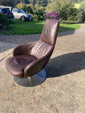 Natuzzi Swivel Chair 90s - Marlborough Antiques