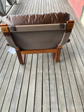 Chocolate Brown Leather Tessa T8 with Arms - Marlborough Antiques