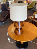 Retro Table Lamp, 60s Teak. - Marlborough Antiques