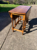 Drop Side Table English Oak. - Marlborough Antiques