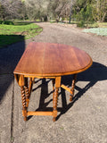 Drop Side Table English Oak. - Marlborough Antiques