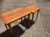 Side Tables Retro Teak 70s. - Marlborough Antiques