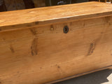 Blanket Box .Huge Irish Baltic Pine. - Marlborough Antiques