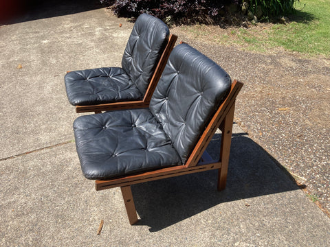 Mid century sling chair deals